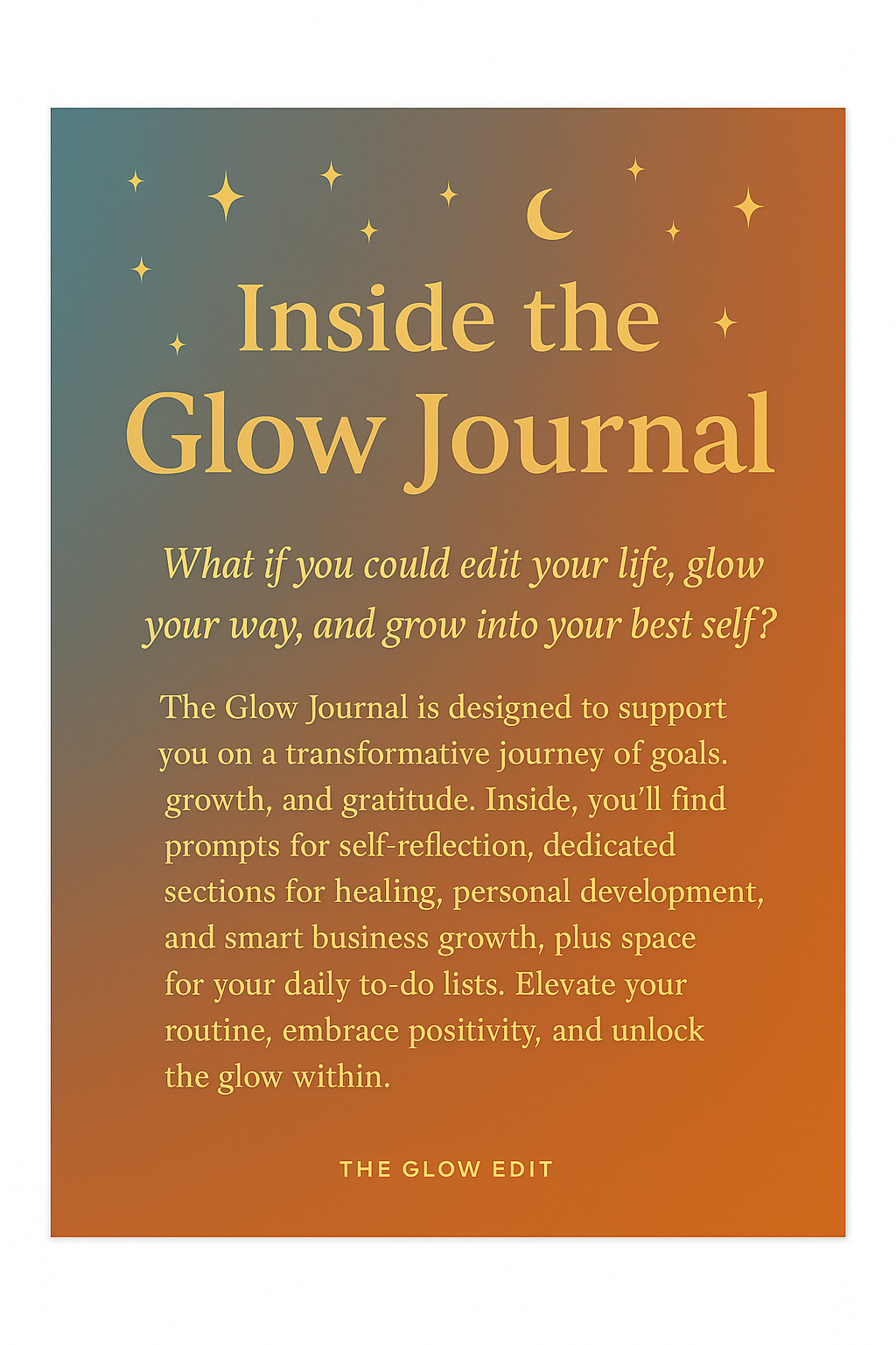 Luxury Glow-Up Planner (Digital Download)